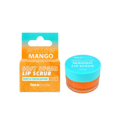 Face Facts Mellow Mango Soft Sugar Lip Scrub Gentle Exfoliation (10g)