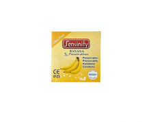 Sensinity Banana Condoms Ultra Thin