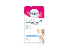Veet Pure Underarm Wax Strips (16pcs)