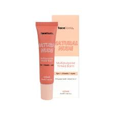 Face Facts Pink Blush Multipurpose Tinted Balm Lips/Cheeks/Eyes (15ml)
