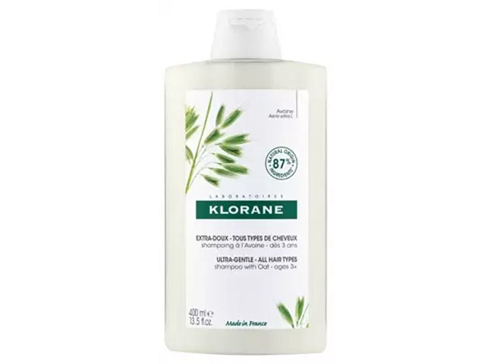 Klorane ultra-gentle - All Hair Types Shampoo With Oat Milk 400ml