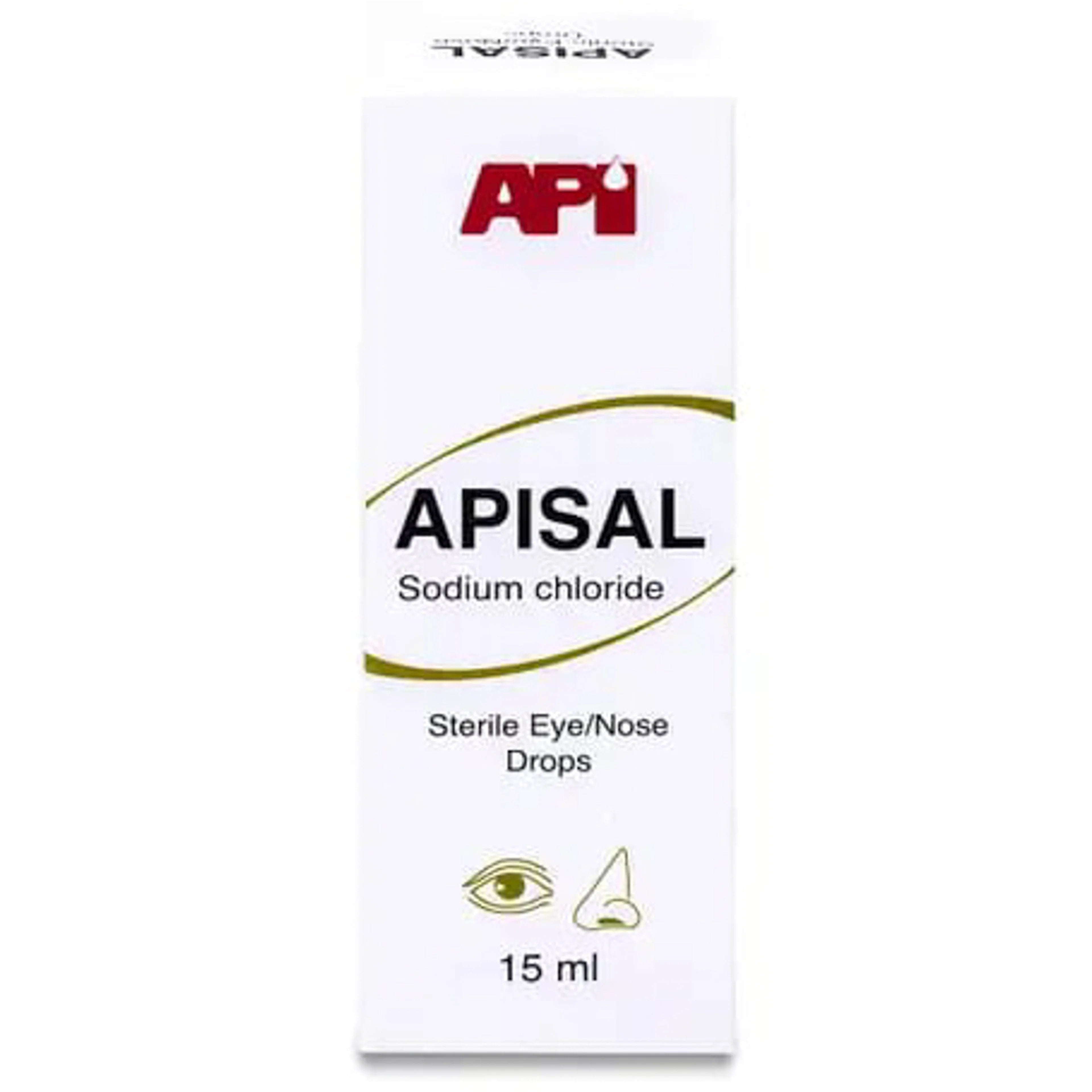 Apisal Sodium Chloride Eye/Nose Drops