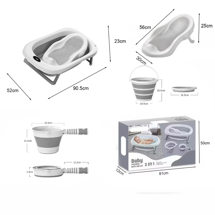 LITTLE DEARS FOLDABLE BATH TUB