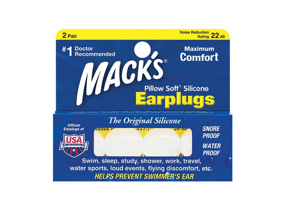 Mack's Earplugs Silicone Puffy