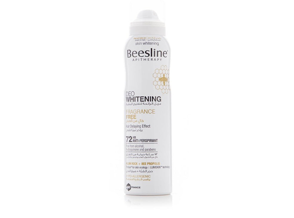Beesline Deo Whitening Fragrance Free With Hair Delaying Effect