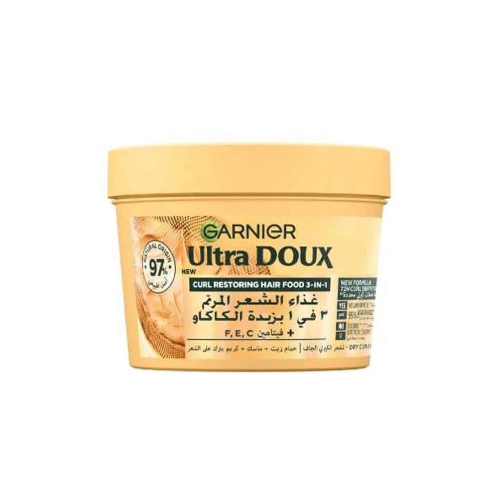 Garnier Ultra Gentle Curl Restoring Hair Food 3 In 1 For Dry Curly Hair