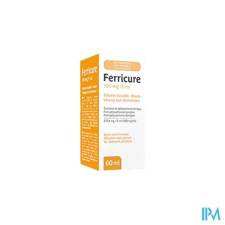 Ferricure 100Mg/5ml Solution Buvable