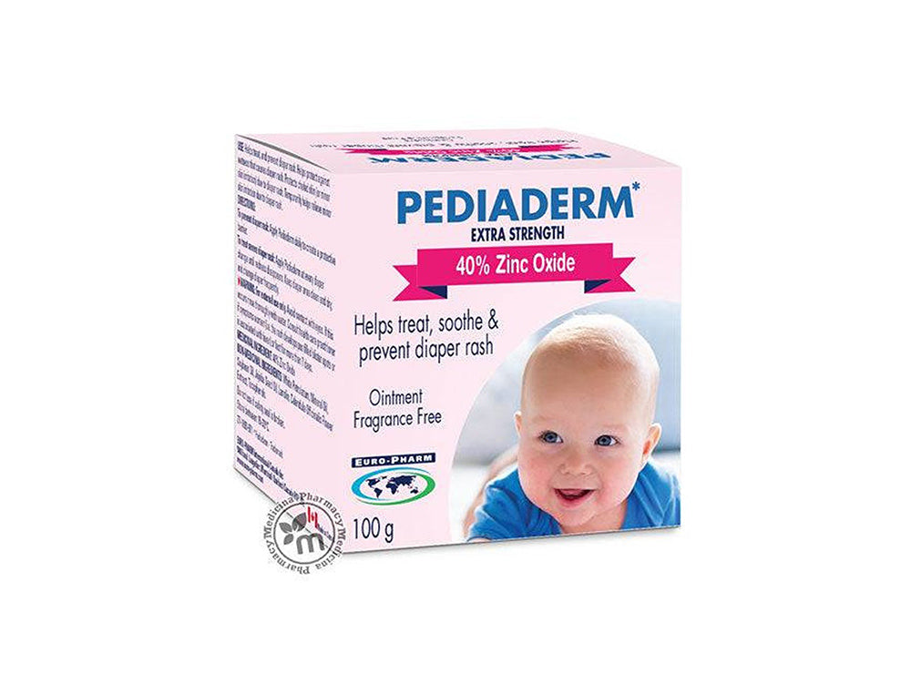 Pediaderm Zinc Oxide For Diaper Rash