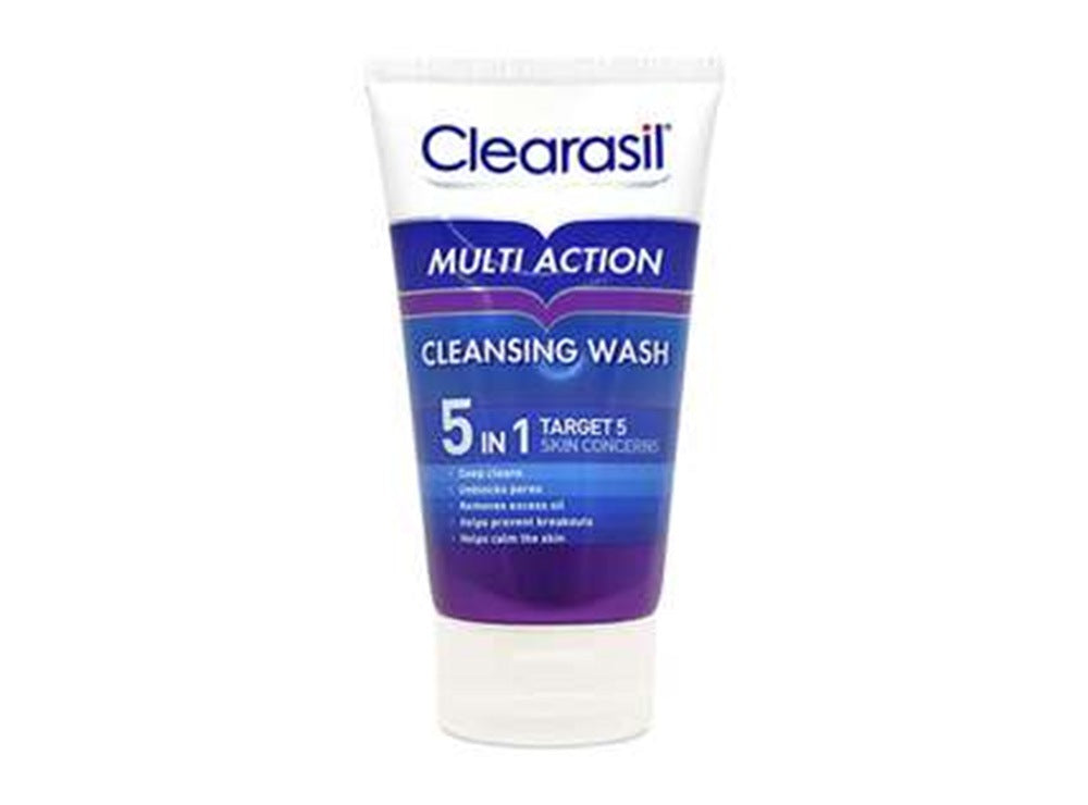 Clearasil Multi Action Cleansing Wash 5 In 1