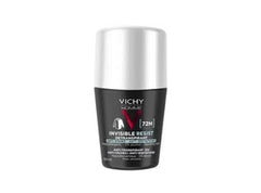 Vichy Homme Invisible Roll On Resist Anti Stains Anti Irritations 72H