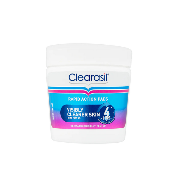 CLEARASIL RAPID ACTION PADS VISIBLY CLEARER SKIN