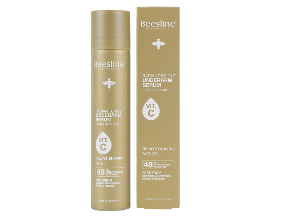 Beesline Radiant Bright Underarm Serum Delays Shaving (150ml)