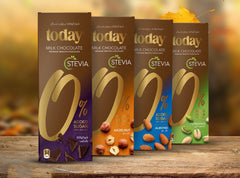 Today Milk Chocolate With Almond & Stevia