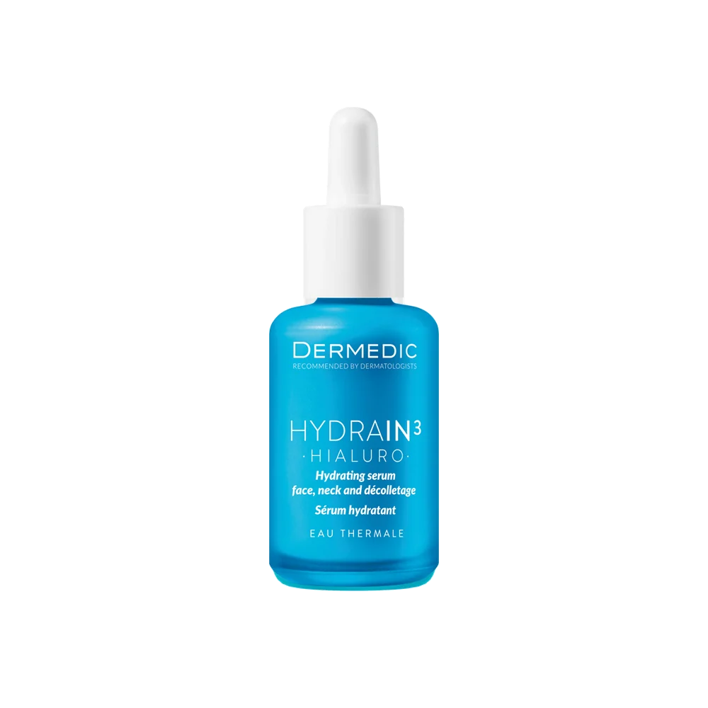 Dermedic Hydrain Hydrating Serum For Face, Neck & Decolletage 30ml