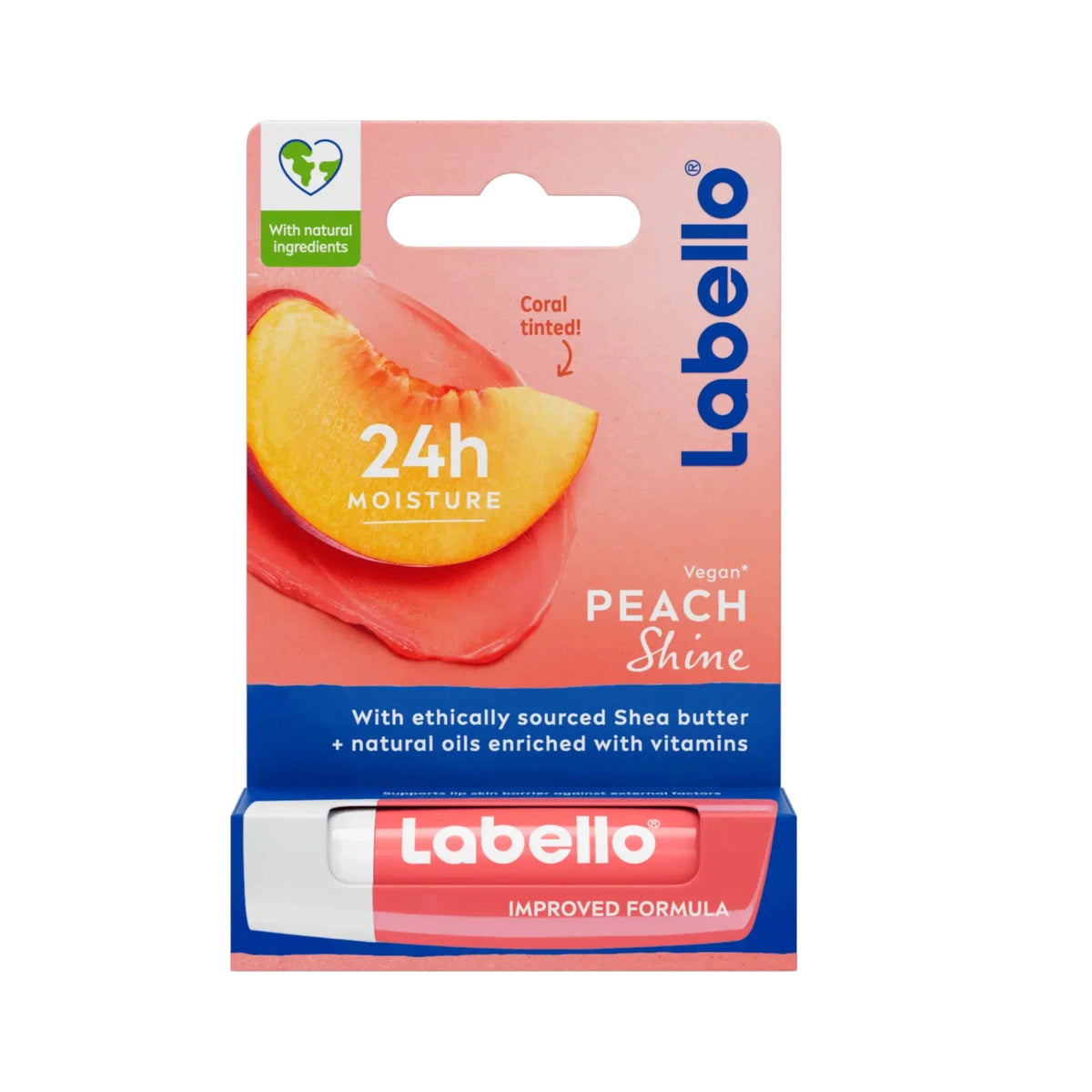 Labello Peach Shine Lip Balm