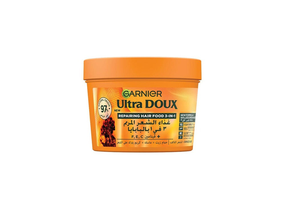 Garnier Ultra Gentle Nourishing Hair Food 3 In 1 For Dry Hair