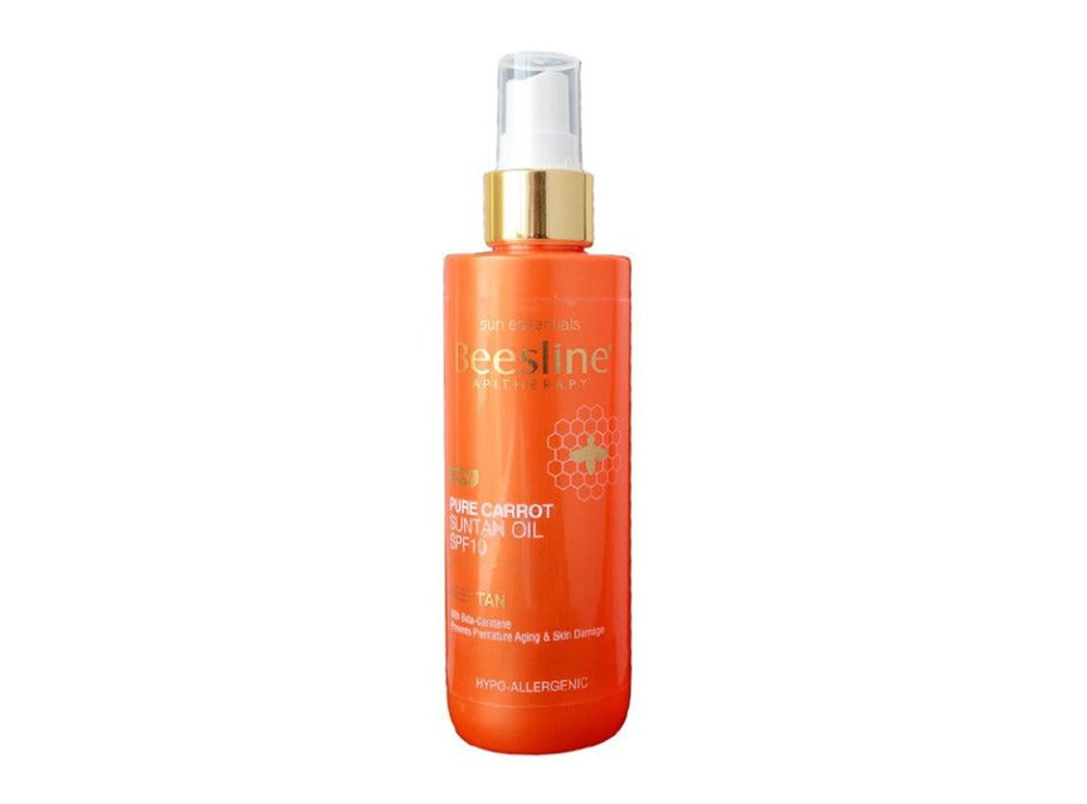 Beesline Suntan Oil Pure Carrot SPF 10