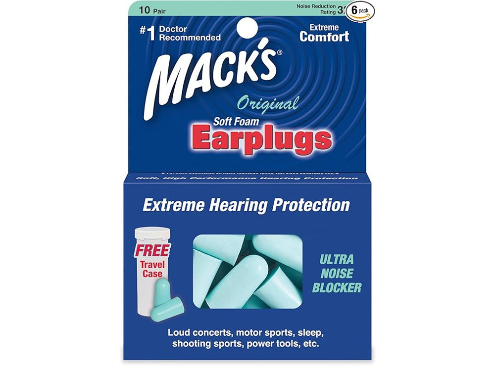 Mack's Earplugs (10 Pairs)