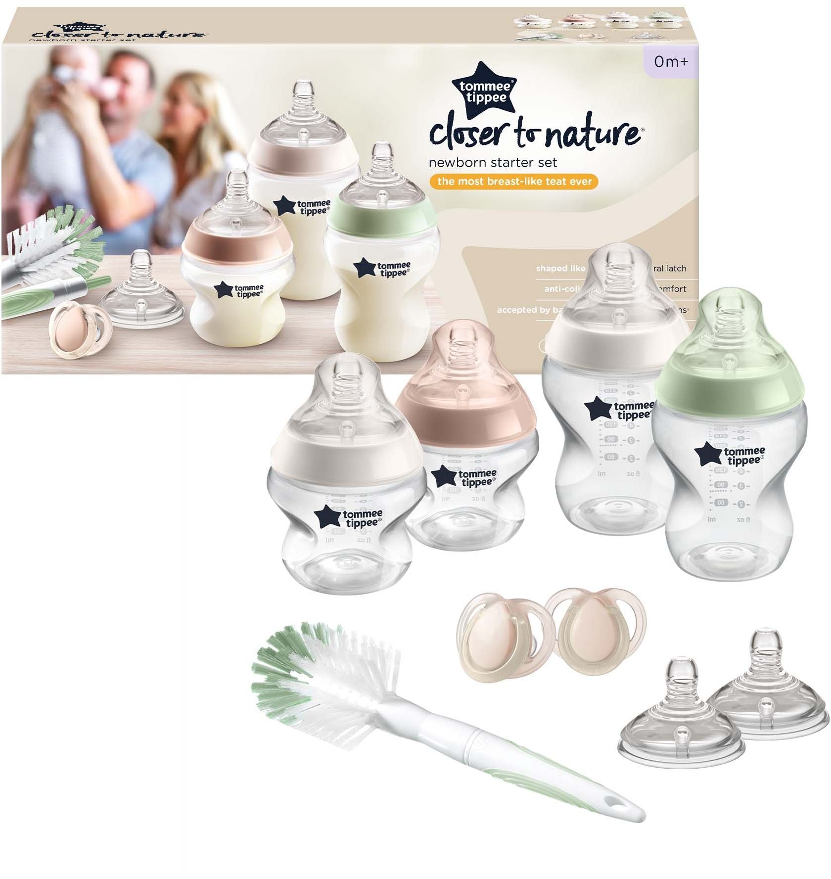 TOMMEE TIPPEE NEWBORN STARTER SET BOTTLES