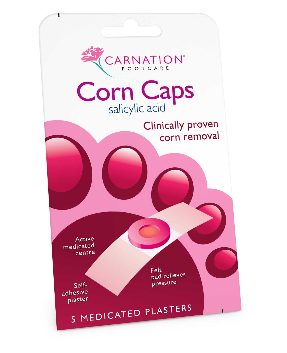 Carnations Corn Caps Salicylic Acid