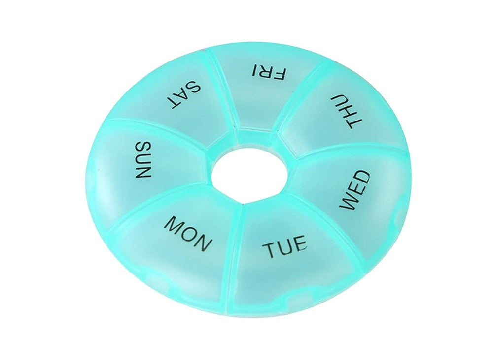 Pill Box For Medicines (7 Days - Circle)