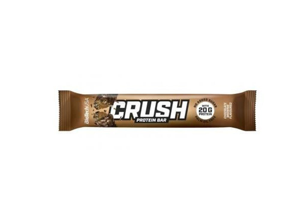 Biotech Crush Protein Bar With Chocolate Brownie Flavoured