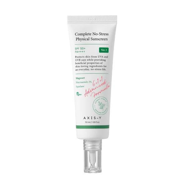 Axis-Y Complete No-Stress Physical Sunscreen (SPF50+/PA++++) 50ml