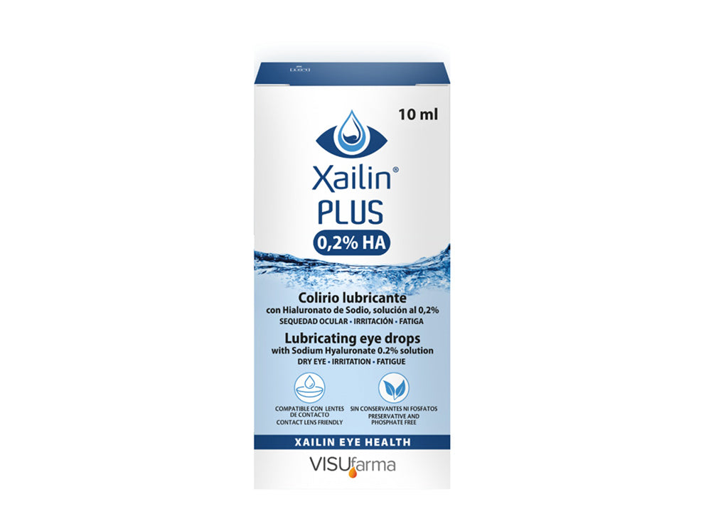 Xailin Plus 0.2% Ha Lubricant Eye Drops