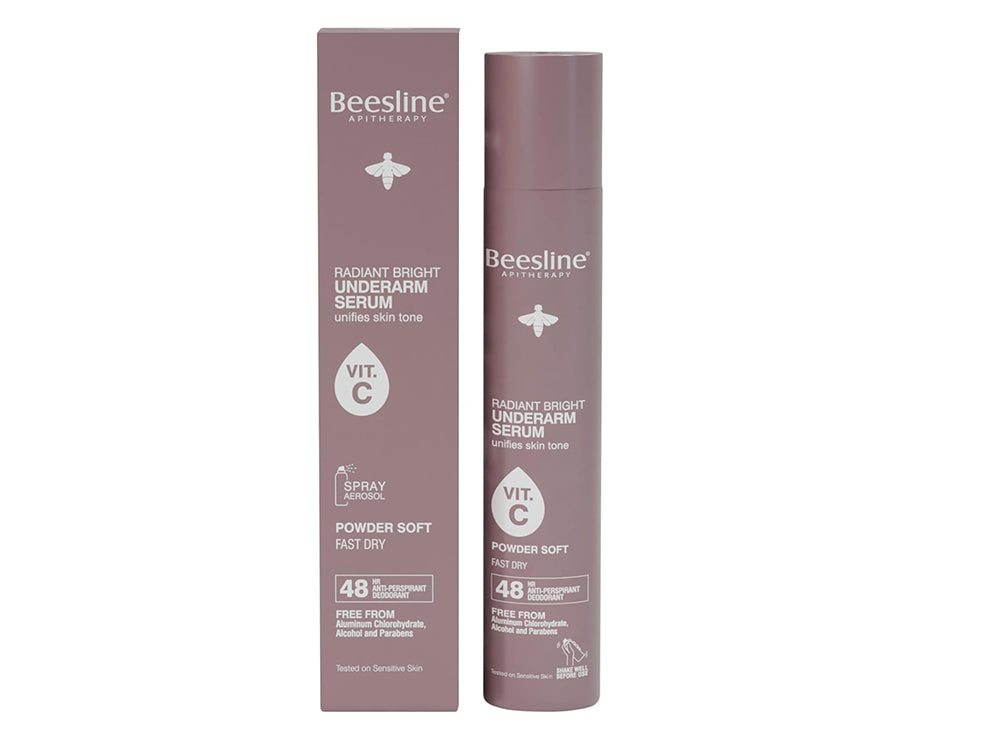 Beesline Radiant Bright Underarm Serum Powder Soft (150ml)