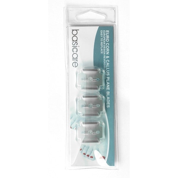 BASICARE EURO CORN&CALLUS PLANE BLADES