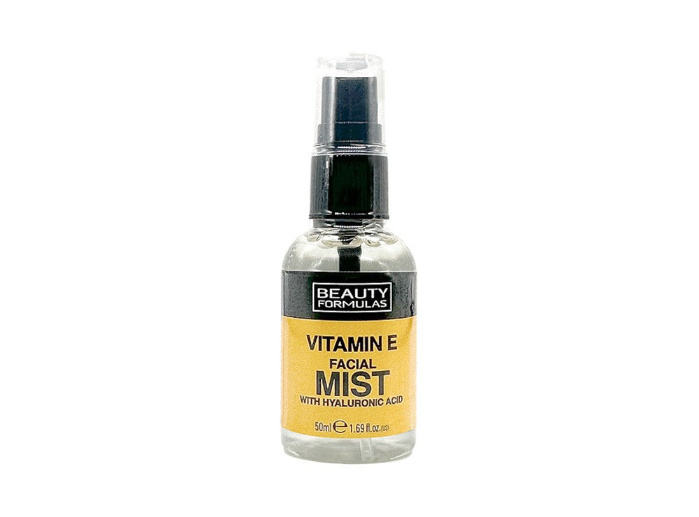 Beauty Formulas Facial Mist Vitamin E With Hyaluronic Acid