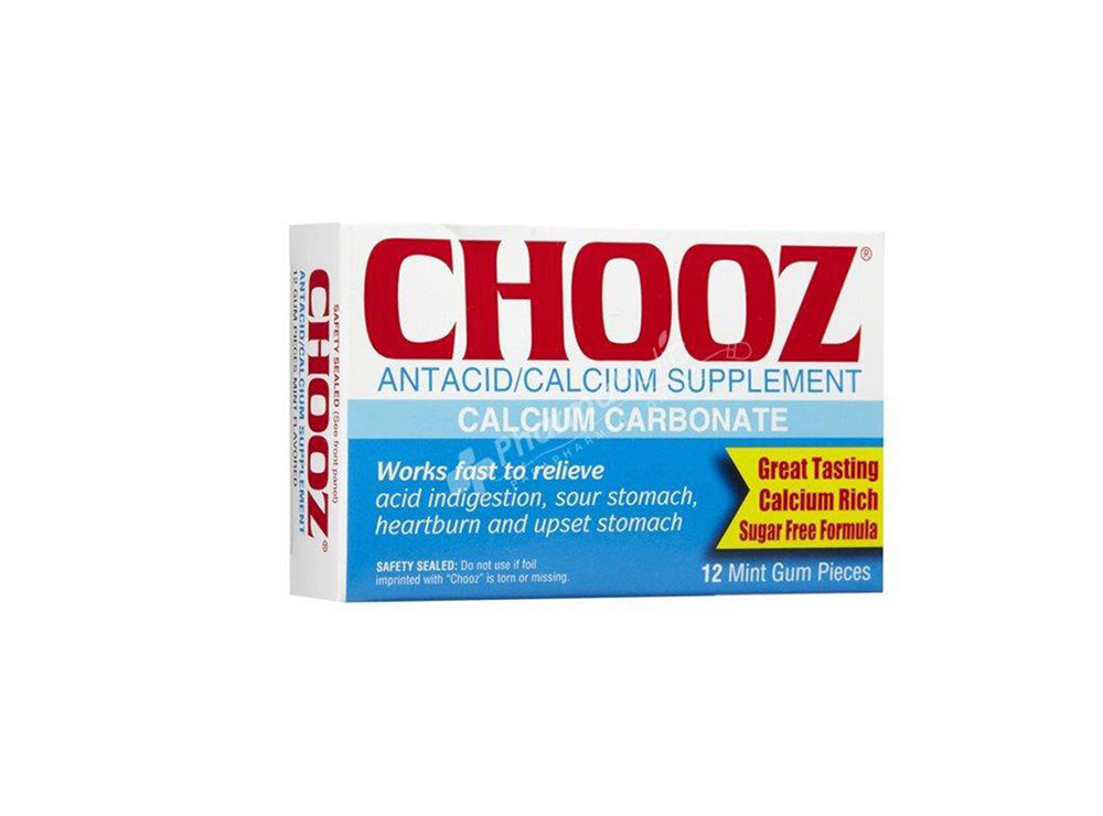 Chooz Antacid Calcium Supplement
