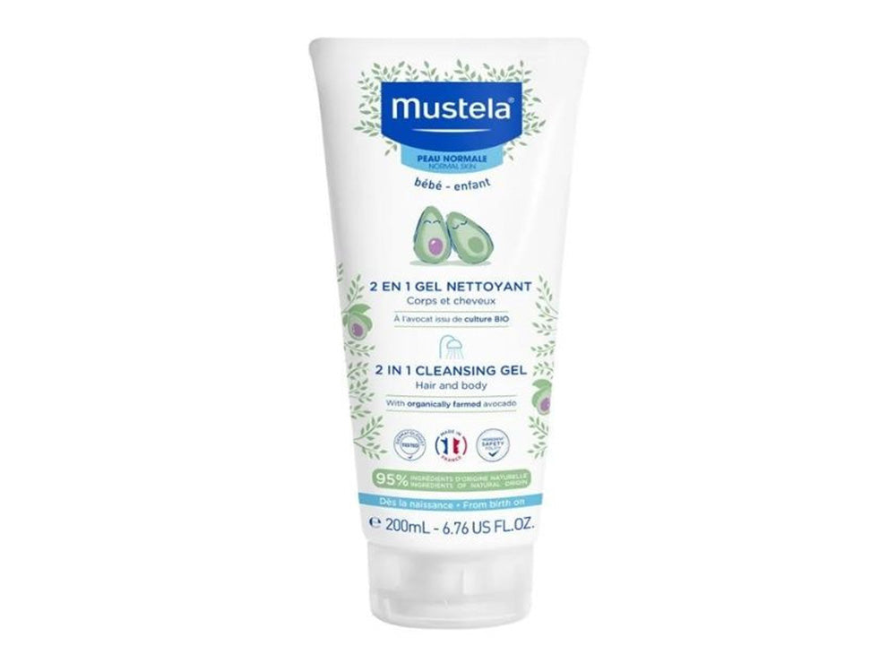 Mustela 2 In 1 Cleansing Gel