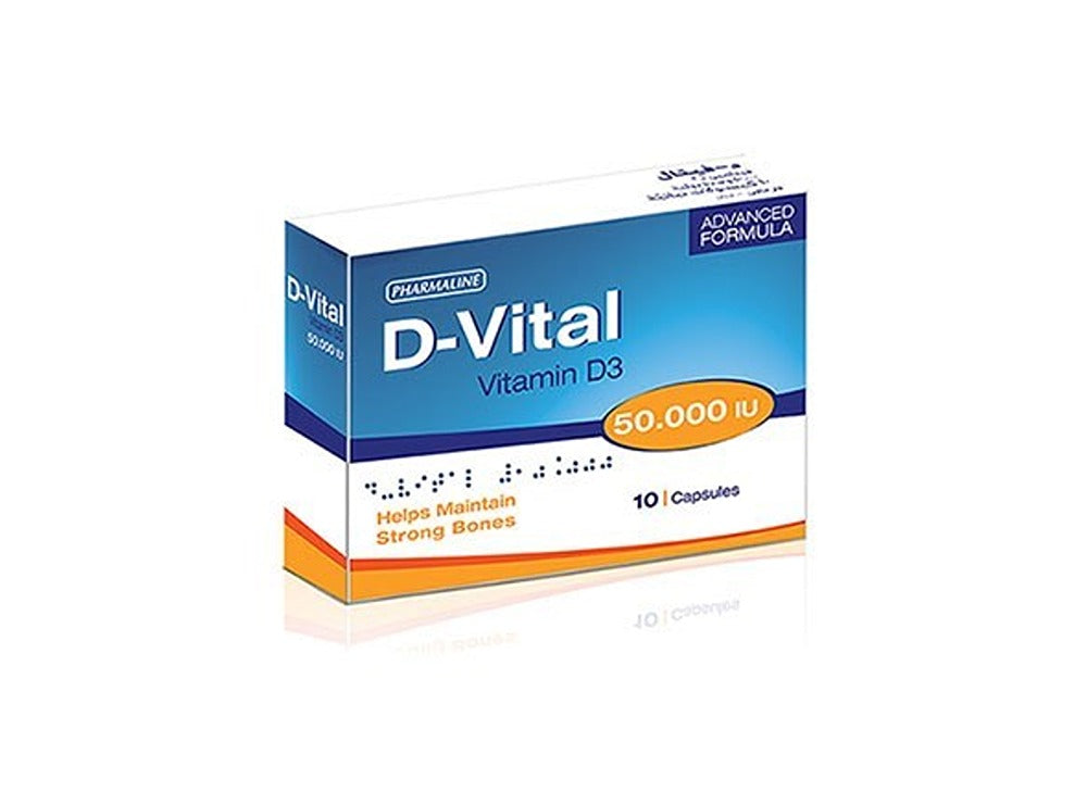 D Vital Vitamin D3 50.000 Iu
