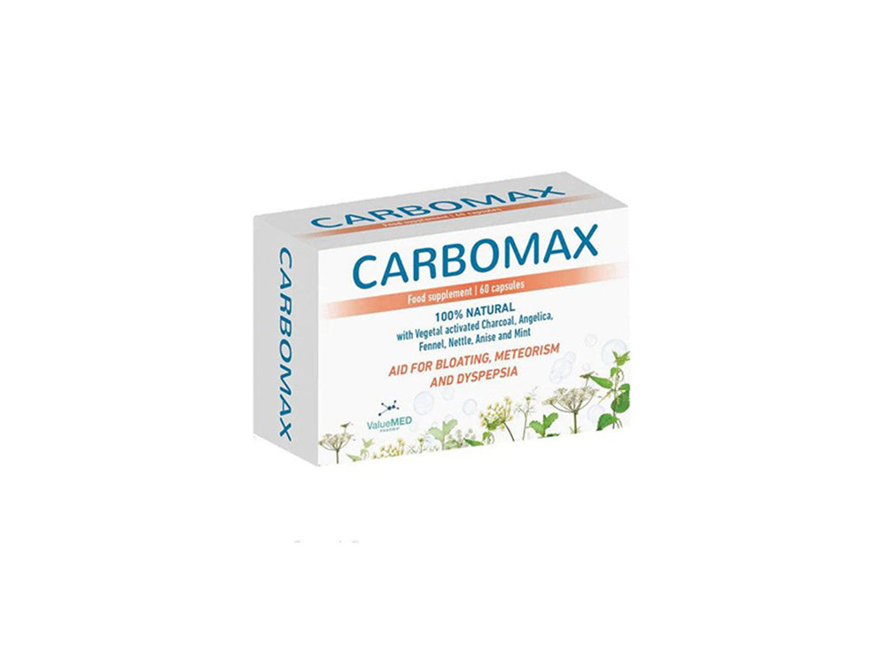 Carbomax Aid For Bloating And Dyspepsia Food Supplement