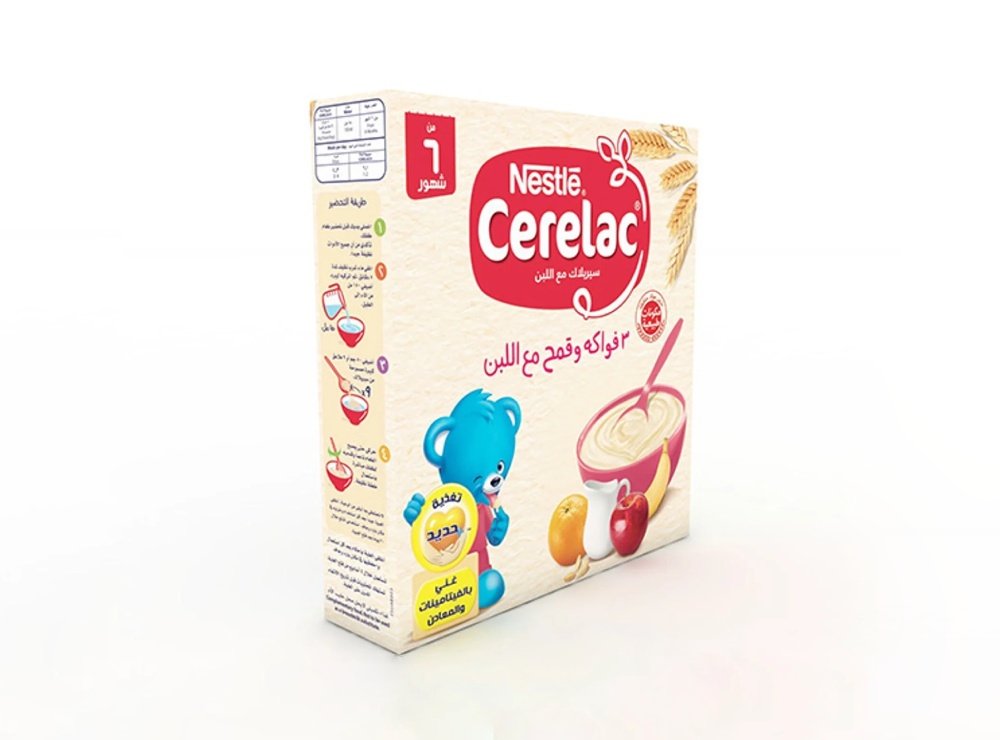 Cerelac Wheat And Three Fruits From Six Months